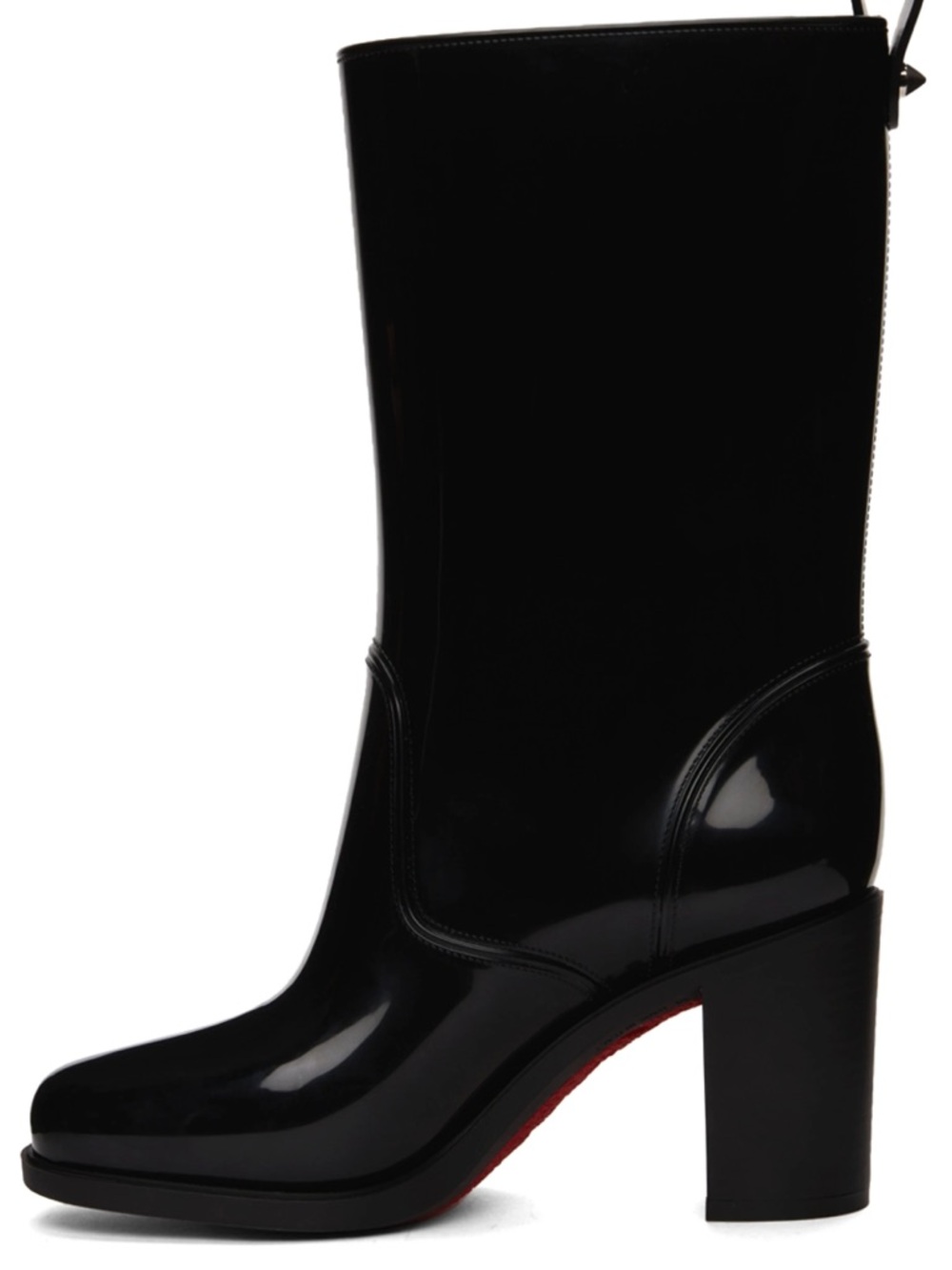 Christian Louboutin Loubirain 70 Rubber Boots - Worn Once